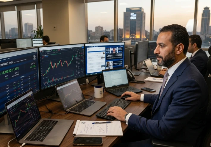 الاستثمار في البورصه المصريه