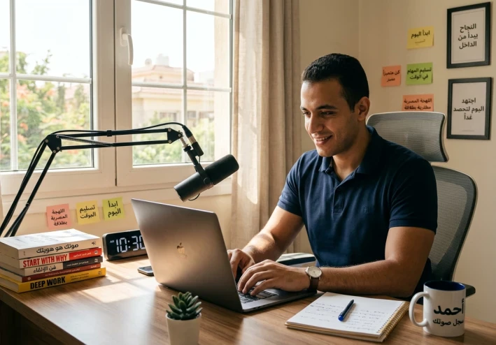 5 خطوات لتطوير نفسك وزيادة إنتاجيتك من البيت في 2026