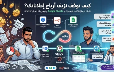 كيف توقف نزيف أرباح إعلاناتك؟ دليلك لربط إعلانات فيسبوك بـ Google Sheets وتليجرام مجاناً (بديل Zapier)