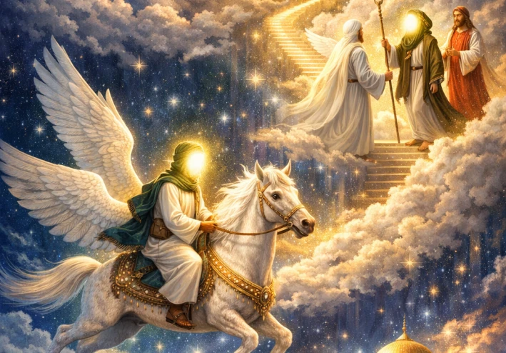 رحلة الإسراء والمعراج: أعظم معجزة في التاريخ الإسلامي بين الأرض والسماء