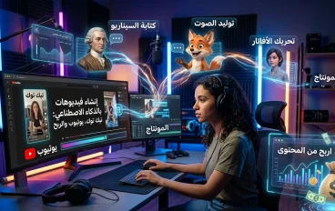 كيفية إنشاء فيديوهات بالذكاء الاصطناعي للربح من تيك توك ويوتيوب: دليل 2026
