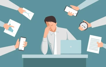 الإنسان الذي يهرب من نفسه بالانشغال