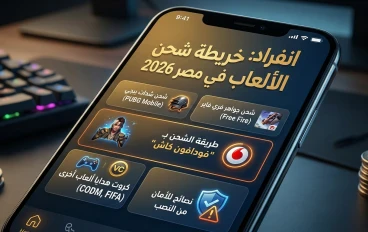 دليلك الشامل لشحن الألعاب في مصر 2026: فودافون كاش والطرق الرسمية