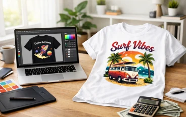 الربح من تصميم التيشرتات: الدليل الشامل لبدء مشروع ناجح بدون رأس مال (2026)