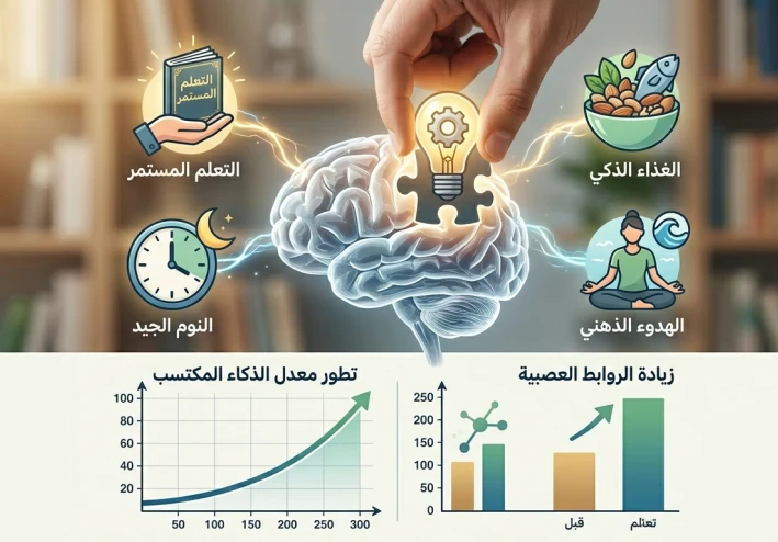 ​توقف عن كونك عادياً: الدليل العملي لتطوير ذكائك الخارق.