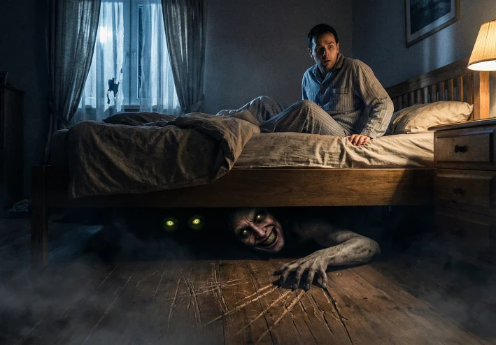 الشيء الذي يعيش تحت السرير