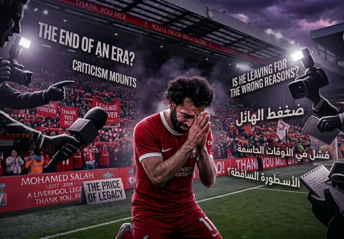 "عرشٌ لا يغيب عنه صاحبه: محمد صلاح يودع ليفربول ويدخل سجلات الخلود"