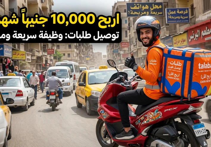 🚀 فرصة ذهبية: شركة طلبات تعلن عن وظائف سائقين برواتب مجزية!