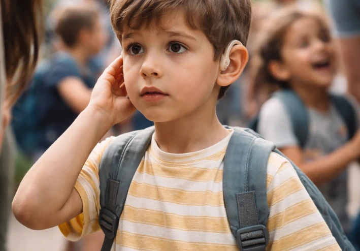 لهذا السبب فقد الطفل السمع