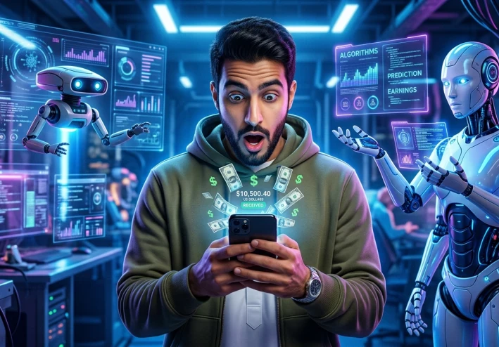 فضل مواقع الذكاء الاصطناعي للربح في 2026 (من الموبايل وبدون خبرة)