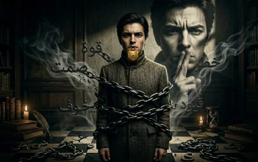 حين يتحول لسانك إلى عدوك: فن الصمت والتواصل الاستراتيجي في عالم لا ينسى الكلمات