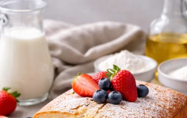 طريقة عمل كيكة بدون بيض | وصفة سهلة وناجحة 100% بمكونات بسيطة