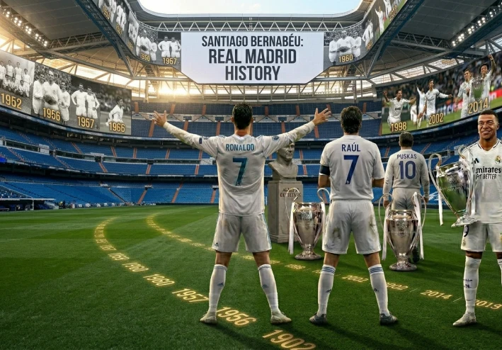 ريال مدريد: إمبراطورية كرة القدم وقصة الأساطير الذين صنعوا مجد القلعة البيضاء