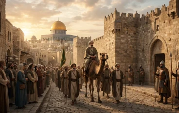 "فتح فلسطين: حين كتب الإيمان تاريخًا لا يُنسى"