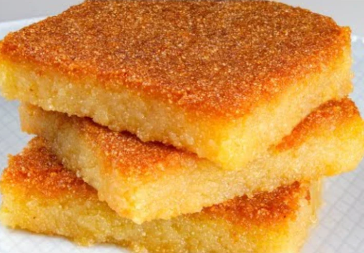 طريقة عمل البسبوسة بالزبادي هشة ومرملة مثل المحلات