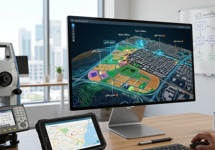 ​مستقبل الخرائط الرقمية: دليلك الشامل لأهم برامج المساحة والـ GIS في سوق العمل