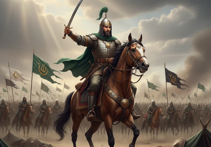 قصة التحول العظيم: كيف أصبح خالد بن الوليد سيف الله المسلول