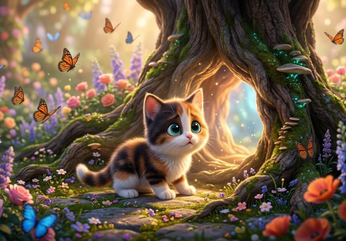 سر القطة لوزة