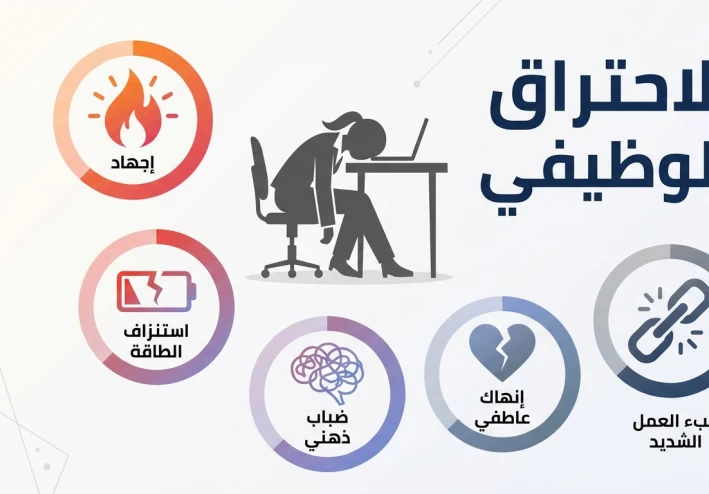 الاحتراق الوظيفي: حين يتحول الشغف إلى رماد