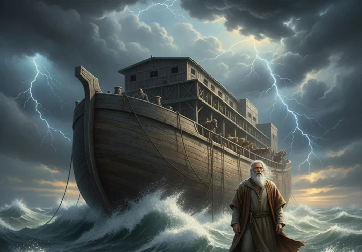 قصة نوح عليه السلام: أعظم ملحمة صبر في تاريخ البشريه