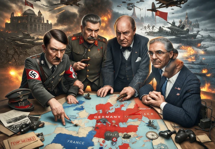 الحرب العالمية الثانية (1939–1945) – أسئلة وأجوبة شاملة