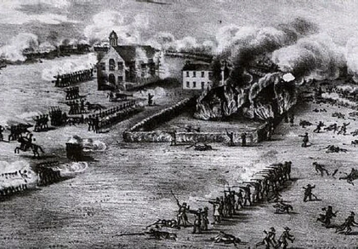 معركة أوديلتاون  9 نوفمبر 1838