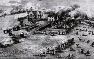 معركة أوديلتاون  9 نوفمبر 1838