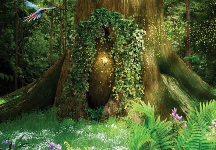 سر الغابة المضيئة