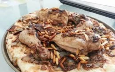 المسخن الفلسطيني | وصفة تقليدية بنكهة لا تُقاوم 🍗🍞