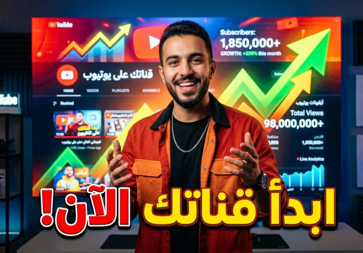 كيف تبدأ قناة يوتيوب ناجحة من الصفر وتتجنب حقوق الطبع والنشر باحتراف