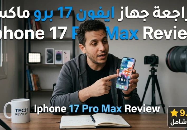 مراجعة ايفون 17 برو ماكس: هل يستحق لقب "هاتف المستقبل" أم مجرد ترقية؟