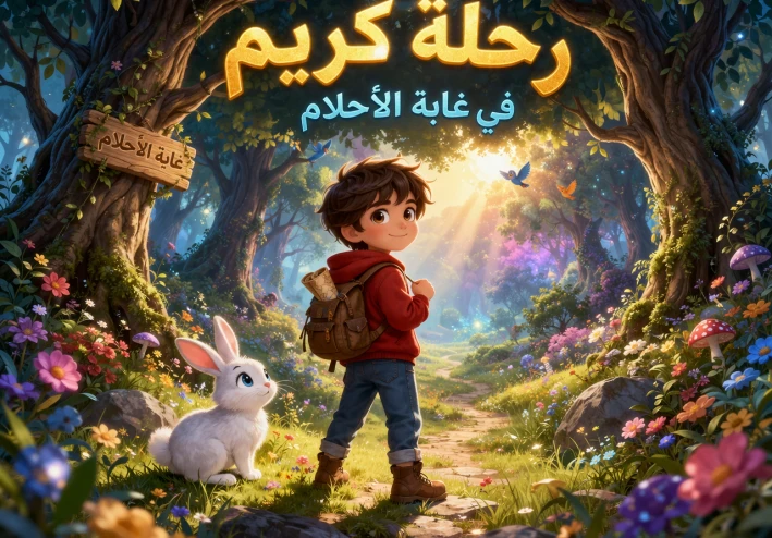 رحلة كريم في غابة الأحلام