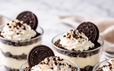 طريقة عمل مهلبية الأوريو في البيت | وصفة سهلة وسريعة بطعم لا يقاوم