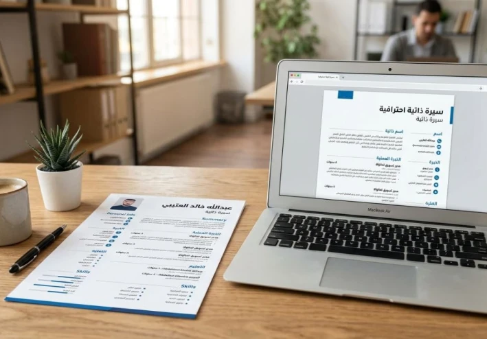 كيفية كتابة CV احترافي خطوة بخطوة.