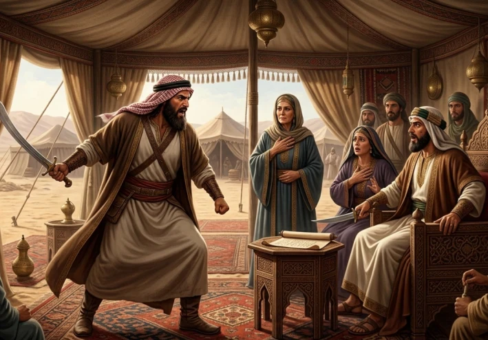 سيف الكلمة وكبرياء الأم: قصة المعلقة التي هزت عروش الجبابرة