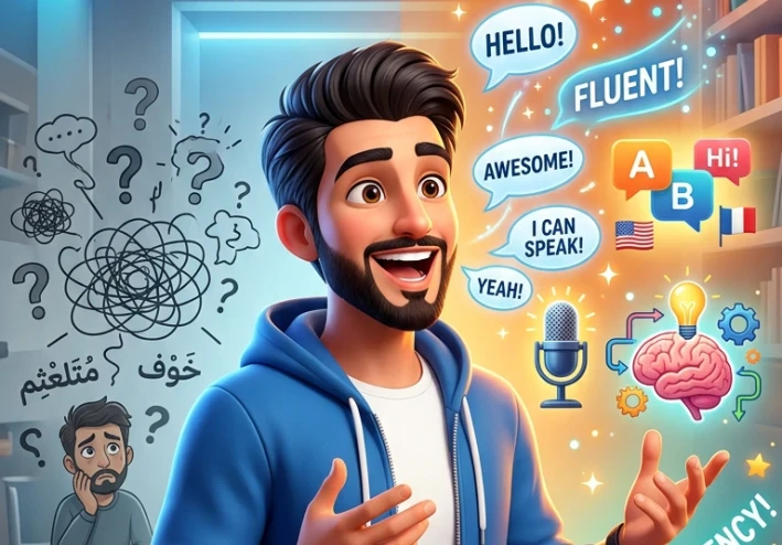 أفضل الطرق لتعلًم اللغة الأنجليزية ......  ازاي توصل للطلاقة في الأنجليزية مهما كان مستواك