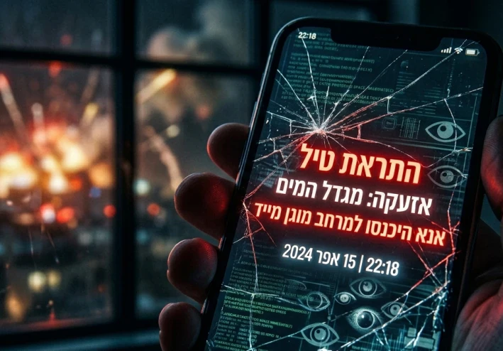 هاتفك سلاح حرب — كيف اخترق الإيرانيون هواتف الإسرائيليين وسط صفارات الإنذار