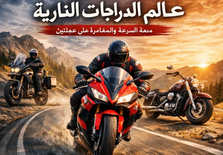 🚀 عالم الدراجات النارية: حرية الطريق وسحر السرعة