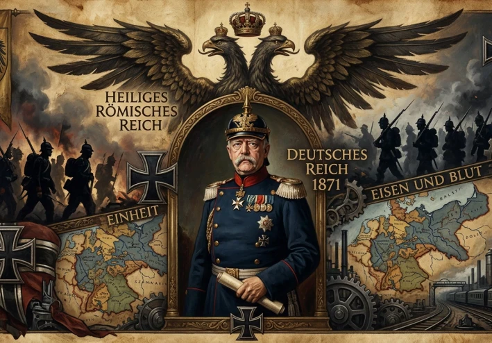 توحيد ألمانيا: من حلم الإمبراطورية إلى الدولة الحديثة