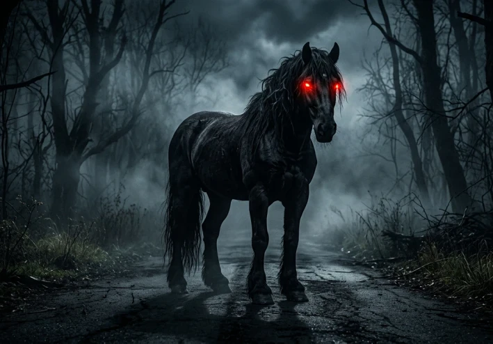 الحصان الأسود: اللعنة التي تجري في الظلام