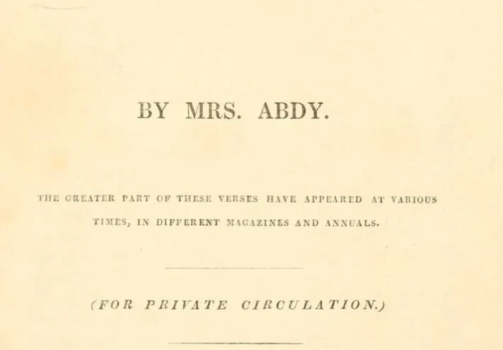 ماريا أبدي: صوت الشعر الديني والسخرية الخفيفة في العصر الفيكتوري