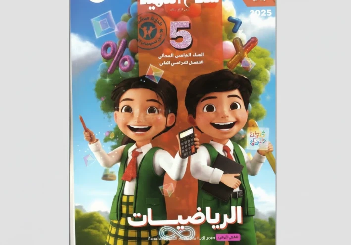 تحميل مباشر كتاب سلاح التلميذ رياضيات الصف الخامس الابتدائي 2026 PDF – النسخة الأصلية كاملة بالإجابات + شرح + تدريبات + امتحانات
