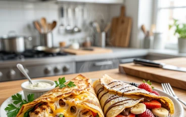 طريقة عمل الكريب في المنزل بخطوات سهلة وأسرار المطاعم 👌💯