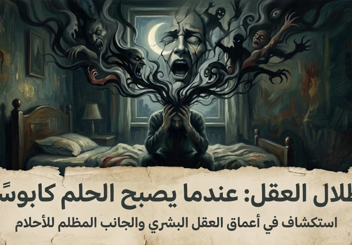 ما وراء الستار الأسود: لماذا نحب الرعب؟ وكيف تطورت كوابيسنا في العصر الرقمي؟" 🕯️👁️