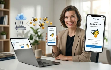 كسب 20 دولار من استخدام الانترنت فقط من موقع honygen