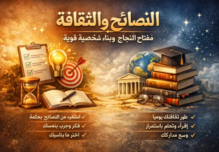 🌟 خليك مثقف وذكي: أقوى النصائح لتطوير نفسك