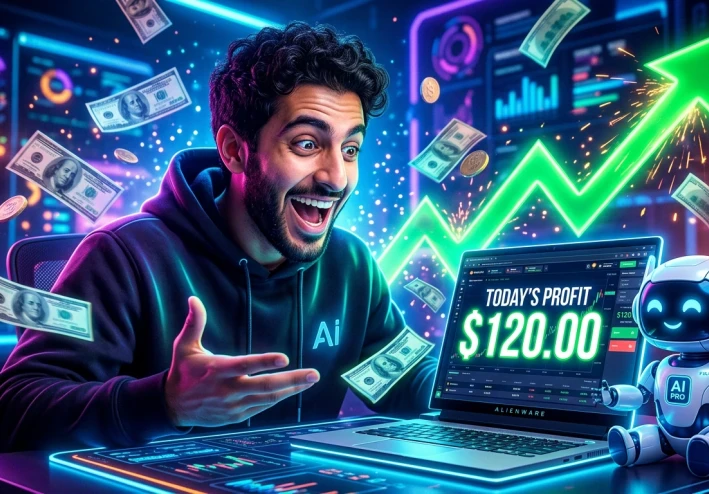جربت الربح من الذكاء الاصطناعي لمدة 30 يوم: من 0$ إلى أول 120$ (7 طرق حقيقية للمبتدئين في 2026)