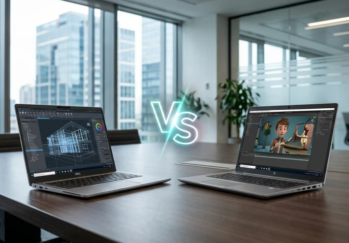 Dell precisionضد HP Z Book: من يفوز بلقب أقوى محطة عمل متنقلة في 2026؟