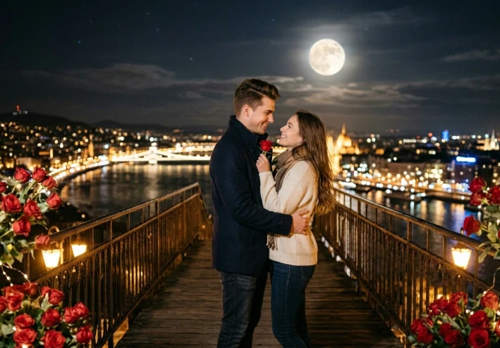 قصة حب تحت ضوء القمر