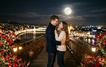 قصة حب تحت ضوء القمر